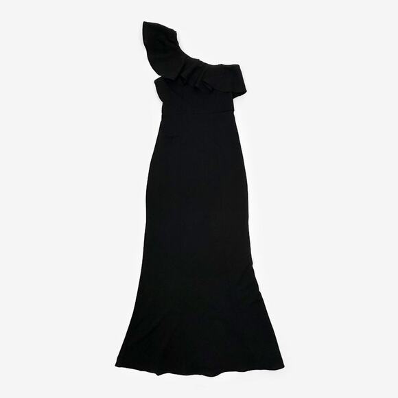 Show Me Your Mumu Florentine Maxi Dress Small Black Bridesmaid Formal Event - Picture 1 of 4